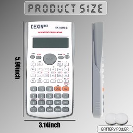 Tdfronien 12 Packs Scientific Calculator Bulk,2-Line Engineering Science Calculator Statistical Multi-Function Ideal for Student Teacher School Finance Construction Business Office (4Colors)