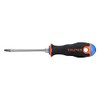 Truper DP-1/4X4B, Desarmador de cruz, mango Comfort Grip, 1/4" x