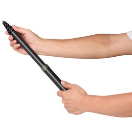 Rukkawwa 118"/3.0m Extended Long Invisible Carbon Fiber Selfie Stick for Insta360 x5 Insta 360 x4 x3 x2 x one rs Cameras (Green)