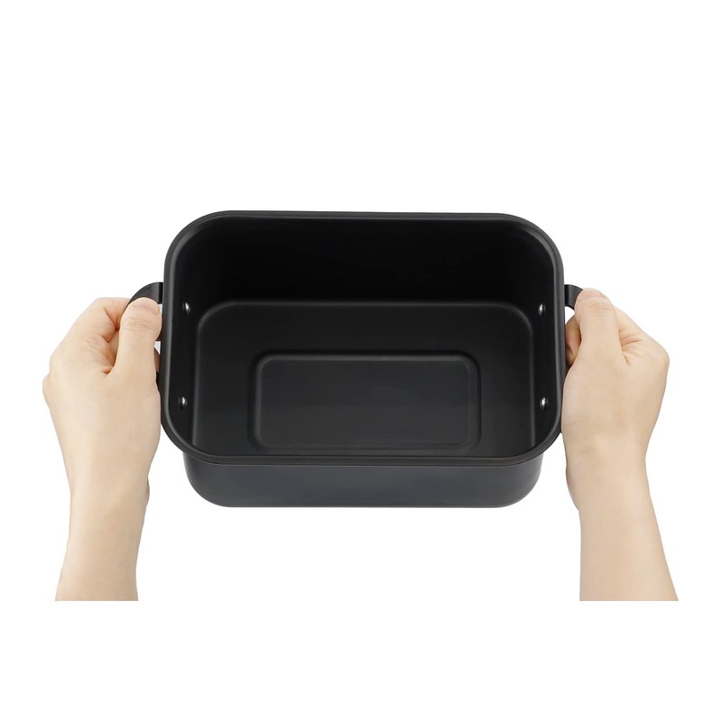 Liberty Corporation LD-333 Tempura Frying Pot, Square, Mini, Iron, Induction