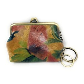 Patricia Nash Leather Borse Coin Purse, Watercolor Butterfly
