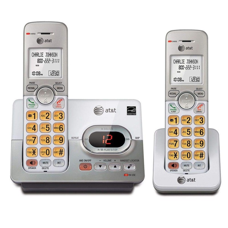 AT&T EL52203 2 Handset Cordless Answering System with Caller ID/Call