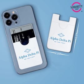 Sorority Shop Sigma Kappa - Koala Pouch - Logo Design, Adhesive cell phone wallet