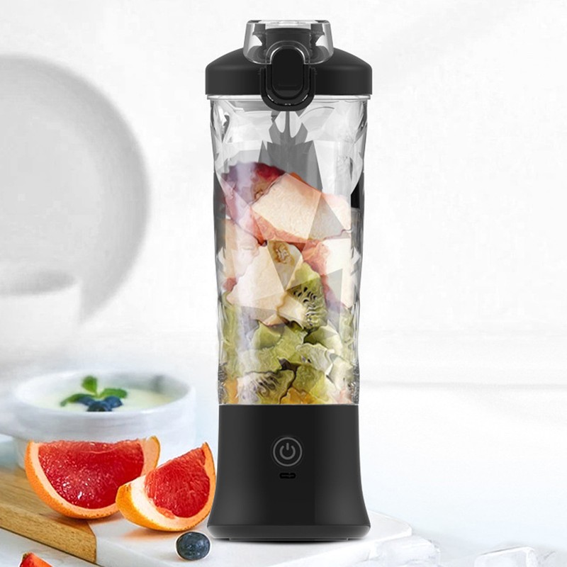 Portable Blender 600ml Large Capacity Versatile Rechargeable Shakes and Smoothie