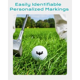 Sello divertido para pelota de golf, marcador de monograma para una fácil identificación y reutilizable, herramienta de marcado de sello de pelota de golf, accesorios de golf, regalo para