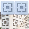 Concrete Breeze Brick Molds Double Square