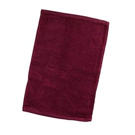 Georgiabags 3-Pack Fingertip Hand Terry Towels, 100% Turkish Cotton, 11"x18", Soft and High Absorbent, Small Towels for Bathroom, Kitchen, Guest, Sports Towel, Terry Hemmed Towels