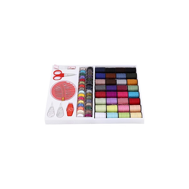 Accesorios de Kit de Costura Medida Grifo Tijeras Thimble Hilo