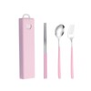 Cutlery Set, Stainless Steel, Chopsticks, Fork, Spoon, 3-piece Set, with