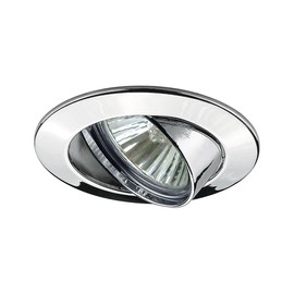 Paulmann 98943 (989.43) Premium line recessed light, 230 V halogen, Chrome, Swivelling max. 1x50 W, 230 V, GU10 , without illuminant