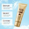Kit De Protector Bloqueador Solar Gold Colágeno Sadoer Spf60
