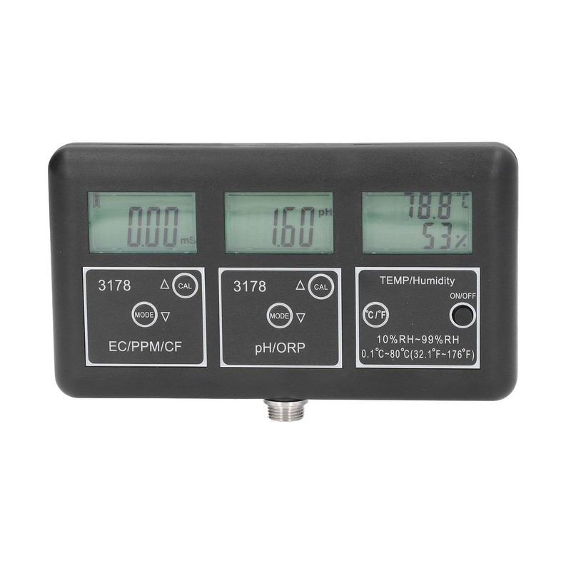 7in1 Water Quality Tester Pen, PH ORP EC TDS CF