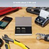 Aluminum Alloy Memory Card Case Card Box Holders for 3PCS