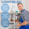 LICHTBLAU Kink Resistant Stainless Steel Hose I 35 cm I