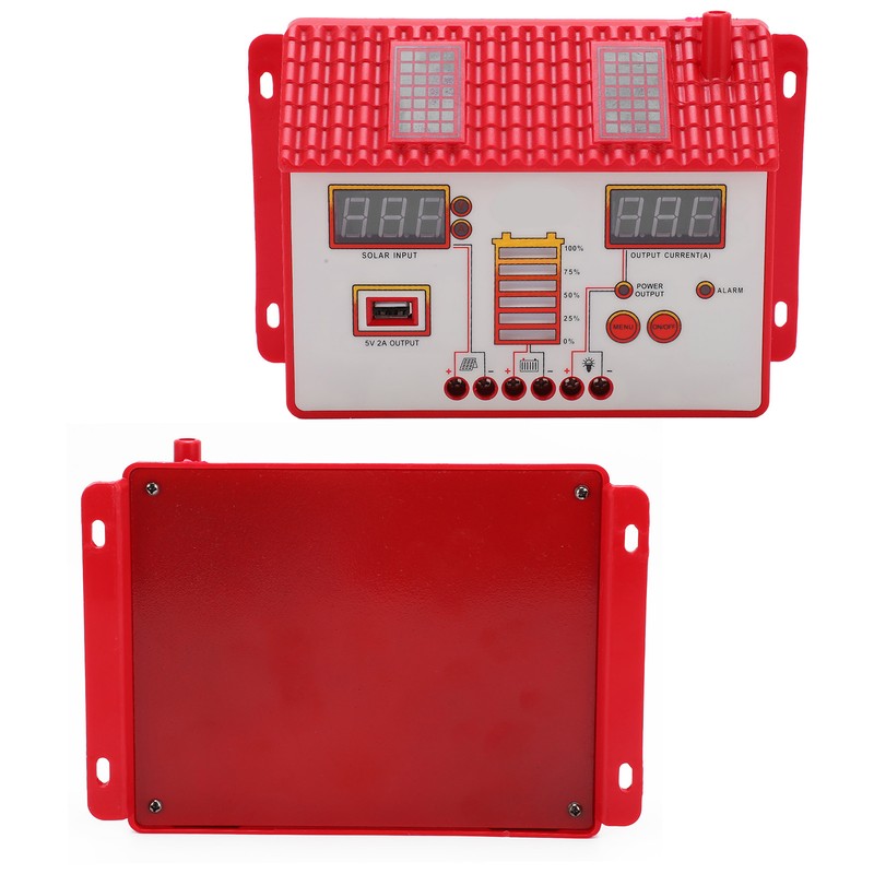 12V/24V House Shaped Solar Charge Controller MPPT Automatic Solar Panel