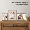 Egofine 11x14 Floating Frames Set of 2, Double Plexiglass Picture