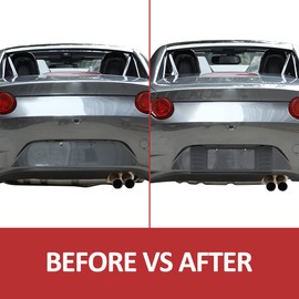 Black Aluminum Alloy Rear License Frame for Mazda MX-5 ND 2015-2023 Car Licence Plate Covers Exterior Accessories