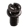 Commercial Electric Ceiling Fan Motor Screw Kit, Black, 10 Screws