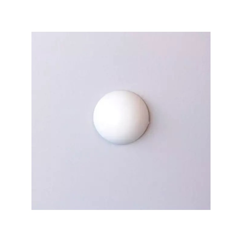 Everbilt 2PK Soft Wall Dome Door Stopper Protector, Peel and