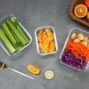FAWLES 12 Pack Glass Storage Containers with Lids, Leak-Proof Meal