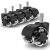 Fifod Urethane Caster Set of 5, 2.3 inches (58 mm),