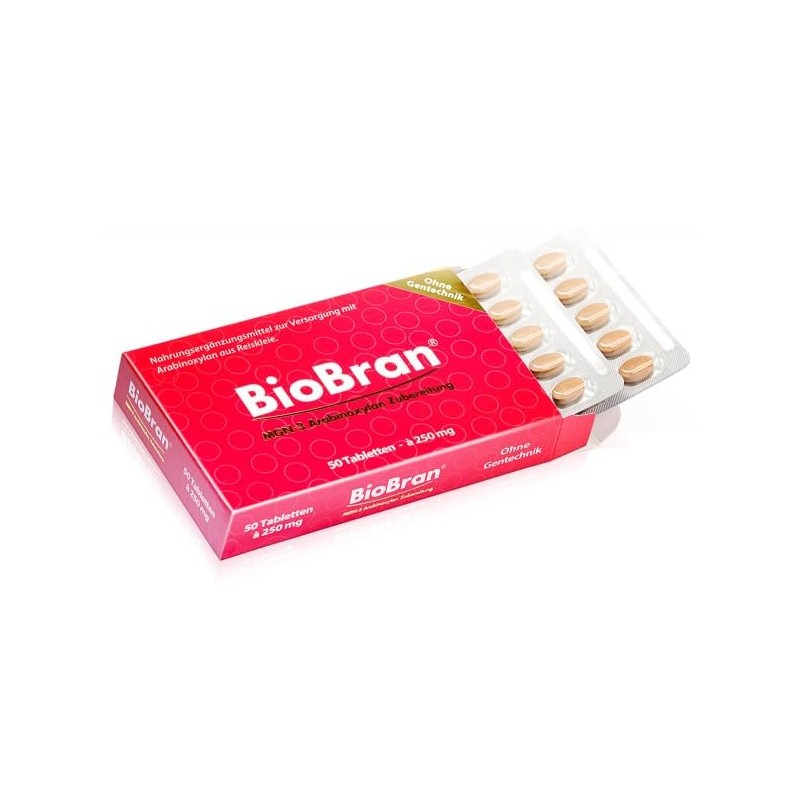 Biobran MGN3 250mg, 50 Tablets