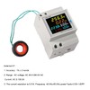 AC Power Meter Digital Voltmeter Ammeter AC 40-300V 100A Din