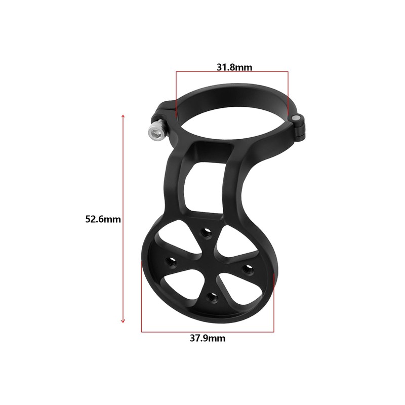 ECSiNG 1 x Bicycle Handlebar Computer Mount for 31.8 mm