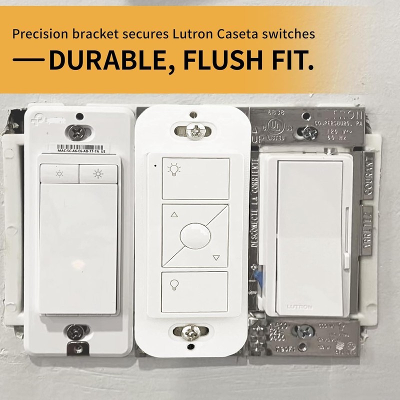 5Pcs Remote Wallplate Bracket, Compatible with Lutron Wireless Pico Remote
