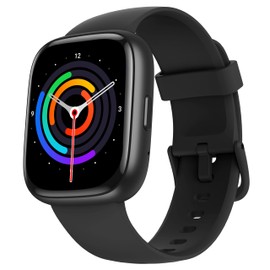 KALINCO Alexa Smartwatch, IP68 Waterproof Fitness Watch for Men and Women, Sports Watch with Phone Function, Health Reminders, 100+ Sports Modes, Heart Rate, Stress, SpO2, for Android & iOS