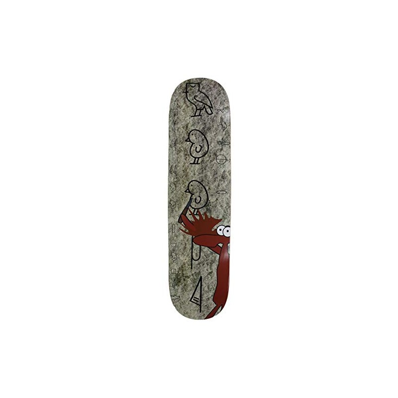 Moose Skateboard Deck Canadian Maple Allover Heiroglyphic 8.0"