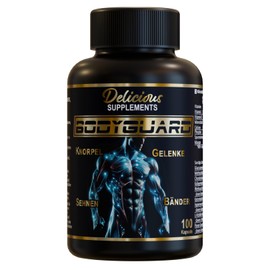 Bodyguard - Support für Knorpel, Bänder, Sehnen und Gelenke - Methylsulfonylmethan (MSM) kapseln hochdosiert - 100 Kapseln - Made In Germany
