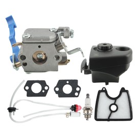 MOTOALL 590460102 Carburetor Oil filter for Husq 125B 125BX 125BVX Leaf Blower Trimmer for Zama C1Q-W37 Carb 545 08 18-11 581798001 545081811 545112101 with Gasket Air Filter Assembly Fuel Line Kit
