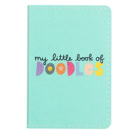 Callie Danielle Little Book of Doodles Journal Notebook, 3x4.5 Inches Journaling Notebooks, Vegan Leather Journal for Drawings, Dreams and Thoughts, Cute Pocket Notebook for Daily Writing