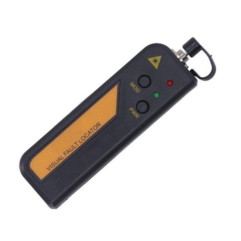 30KM VFL Fiber Optic Visual Fault Locator High Accuracy 2.5mm