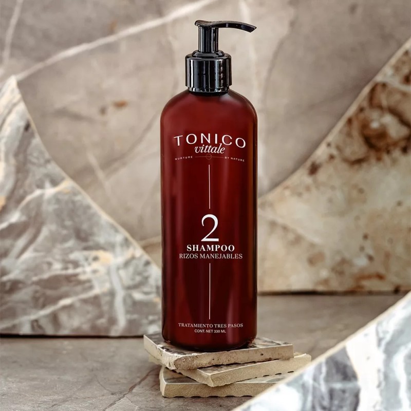 Tonico Vittale Shampoo Para Rizos Manejables Vittale Hidratante Restaurador