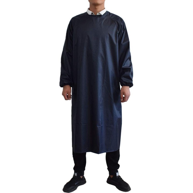 Jaspfct Waterproof Apron Long Sleeves,Waterproof Smock for Cleaning works,Butcher M08DB