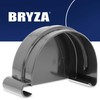 Bryza Gutter End Piece Plug Right Gutter End Piece Half