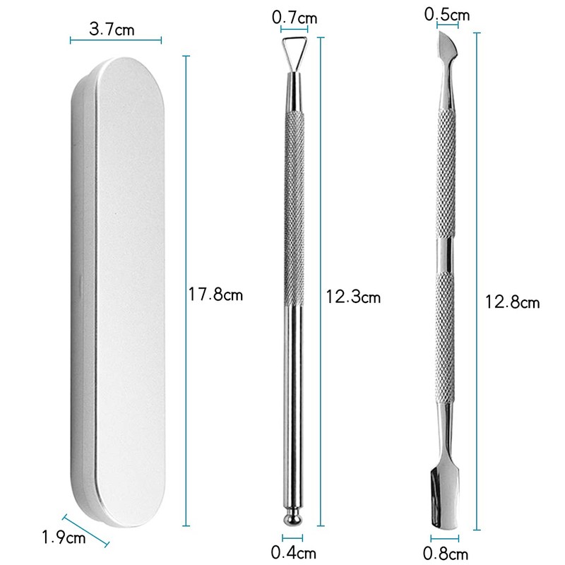 XCOZU Cuticle Pusher Remover Kit