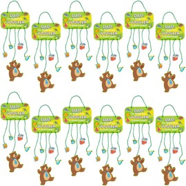 Fun Express Father’s Day Papa Bear Juggling Mobile Sign Craft Kit - Makes 12