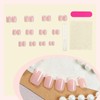 Short False Nails French Tip - 24pcs Short Square Press