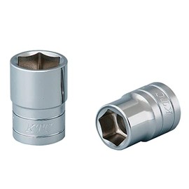 Kyoto Machine Tools (KTC) Socket Hexagonal B4114 Insertion Angle: 0.5 inches (12.7 mm) x Total Length: 1.7 inches (43 mm) x Side Dimensions: 1-1/4 inches