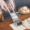 7 Wheel Pastry Cutter Tool,Adjustable Pasta Cutter wheel with Handle,