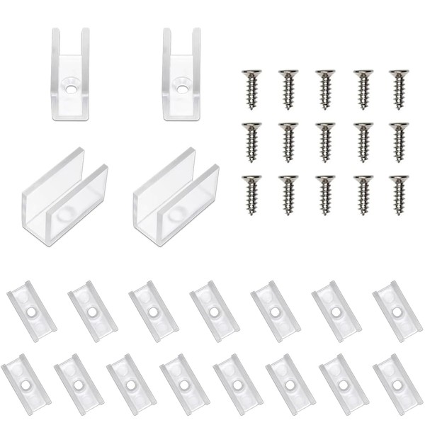 TVLIVE Neon LED Strip Holder – Neon LED Mounting Clips,