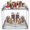 DINDON 2 Tier Pull Out Cabinet Organizer (11" W x