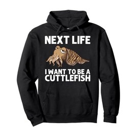 Cute Cuttlefish For Men Women Ocean Animal Lover Fish Pullover Hoodie