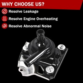 Engine Cooling Inverter Electric Water Pump Assembly Compatible with 2004-2009 Toyota Prius Hybrid Replaces 04000-32528 G9020-47031
