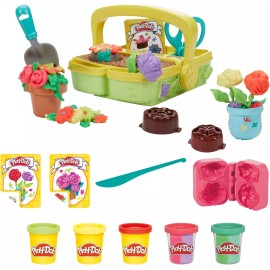 Play-Doh Blooming Flower Modeling Dough Arts & Crafts Garden Toy Playset New Toy