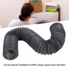 Flexible Aluminum Ducting Duct 1m Length with Clamp for Ventilation