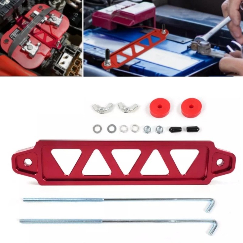 Unbranded Car Battery Hold Tie Down Bracket Mount Battery Hold